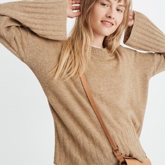 Madewell Sweaters - Madewell Ayres Wide-Sleeve Pullover Sweater